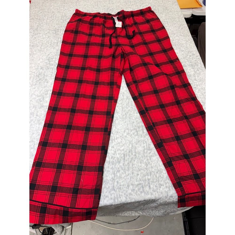 Wondershop Target Womens XL Red Black Plaid Pajama Pants G8GZ1P Sleepwear